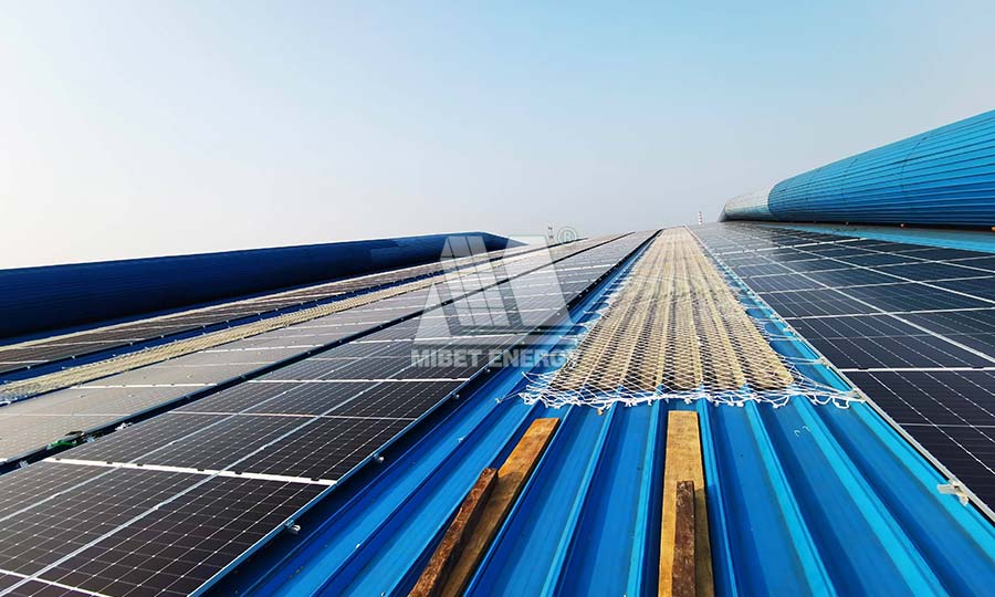 湖北 彩鋼瓦屋頂光伏項目 28MW